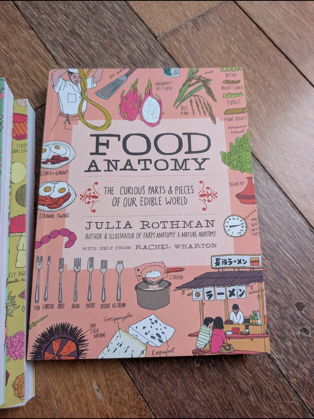 Julia Rothman Nature, Farm & Food Anatomy Boxed Set - Multi 3 Books